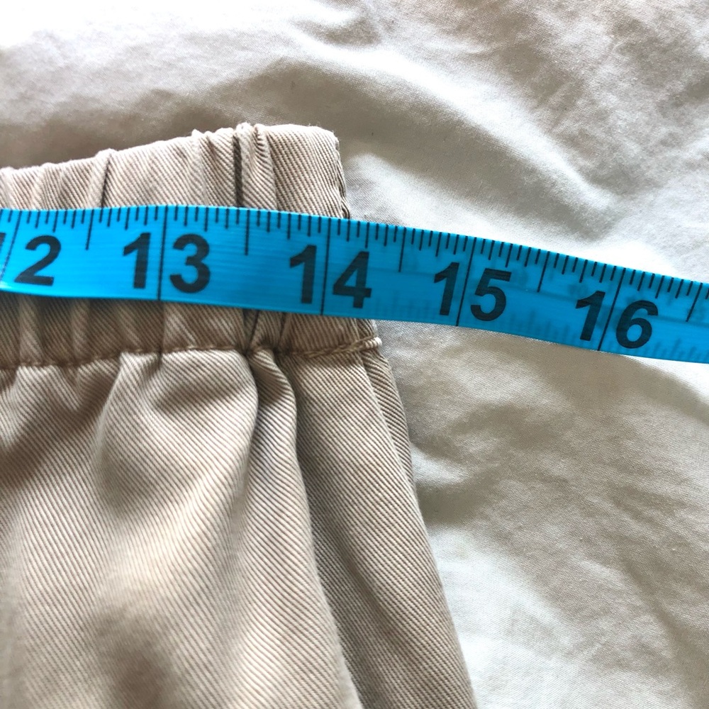 YFB KHAKIE WIDE-LEG PANTS,
SMALL. - Picture 5 of 10